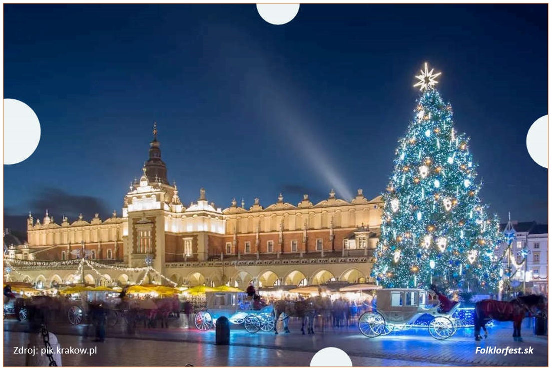 Vianočné trhy v Krakowe